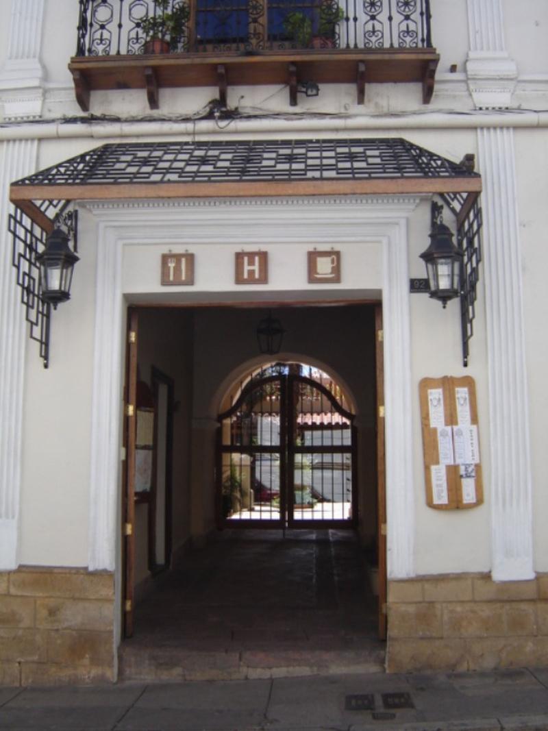 Hotel Boutique La Posada Sucre Exteriör bild